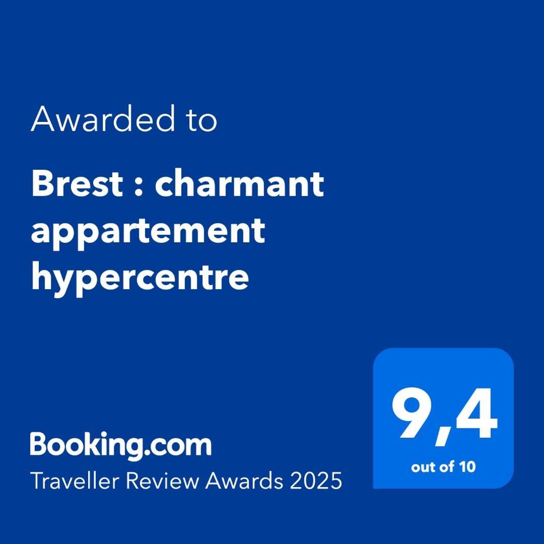 Brest : Charmant Appartement Hypercentre Luaran gambar